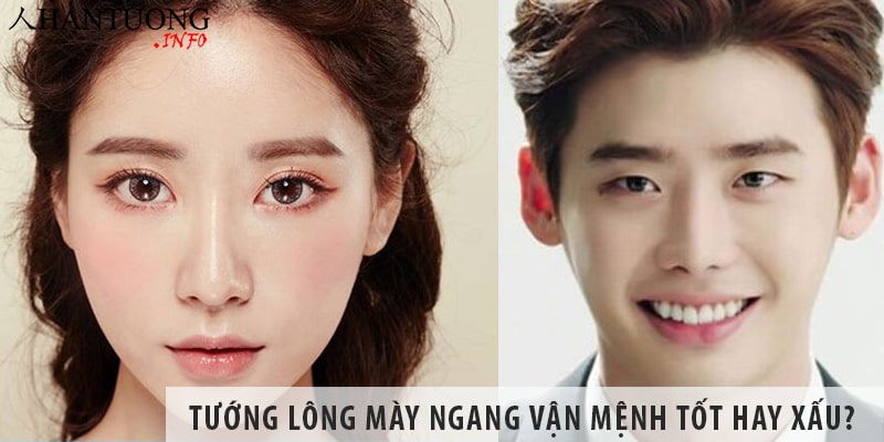 Tướng lông mày ngang hình chữ nhất ở nam, nữ tốt hay xấu? Tướng lông mày ngang hình chữ nhất vận mệnh tốt hay xấu?