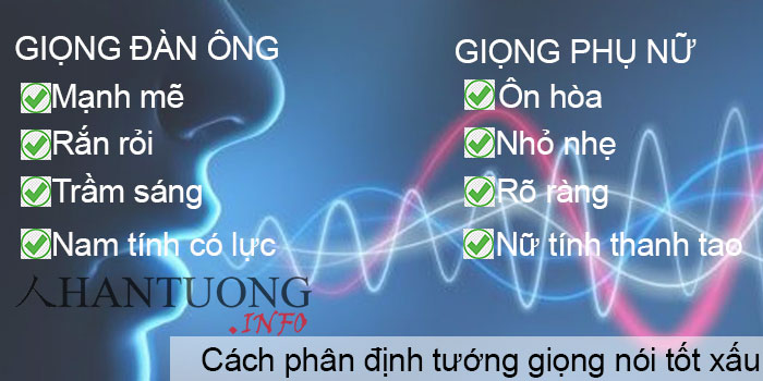 Xem tướng âm thanh giọng nói đoán vận mệnh sang hèn cát hung Cách xem tướng âm thanh giọng nói