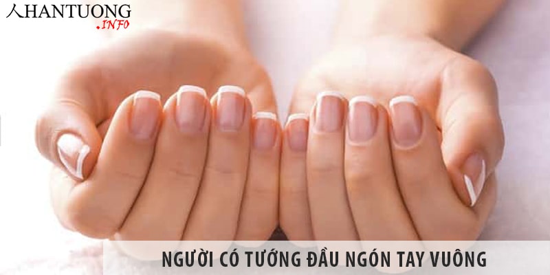 Đầu ngón tay vuông – tướng bàn tay của người thực tế Người có tướng đầu ngón tay vuông tính cách như thế nào?