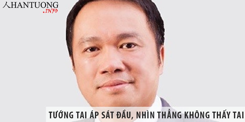 Tướng tai áp sát đầu, nhìn thẳng không thấy tai Tướng tai áp sát đầu, nhìn thẳng không thấy tai