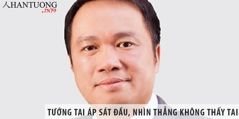 Tướng tai áp sát đầu, nhìn thẳng không thấy tai Tướng tai áp sát đầu, nhìn thẳng không thấy tai